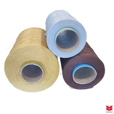 Τρίψιμο νήματα από πολυπροπυλένιο από χάλυβα από πολυπροπυλένιο σε αργό ύφασμα