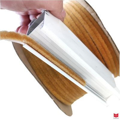 Σύγχρονη ελαφριά υφασμένη βούρτσα στοίβας καιρικά αποσπάσματα για συρόμενες πόρτες