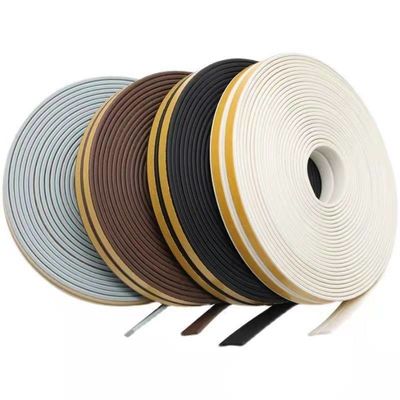 3-50mm πλάτος CLJ EPDM αφρό Weatherstripping για παράθυρα και πόρτες σφραγίδες 3-25mm ύψος στοίβας μαύρο / γκρι / καφέ / λευκό / άλλα χρώματα