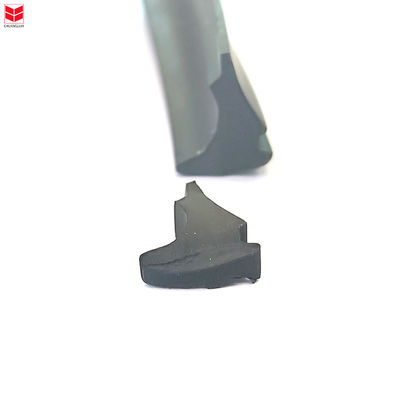 Σφραγίδα από ελαστικό PVC EPDM για παράθυρα διαμερισμάτων με πλάτος 3-50 mm