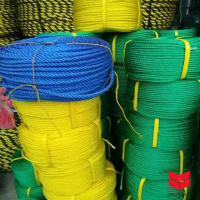 Υψηλής αντοχής 72F-130F PP Fibrillated Polypropylene Yarn Ανθεκτικό στην τριβή