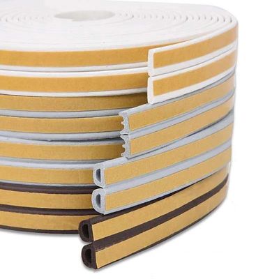 Προσαρμόστε αντοχή στην γήρανση Tpe PVC Epdm ξύλινη πόρτα καουτσούκ καιρικές σφραγίδες ταινίες για διαμέρισμα