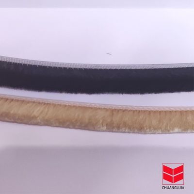 CLJ Αλουμινίου Σύνθεμα Πύλη Φρέμα πλευρική καιρική βούρτσα απομάκρυνσης για διαμέρισμα ύψος 3-25mm πλάτος 3-50mm