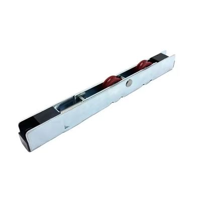 UPVC Στρώσιμη πόρτα παράθυρο κυλίνδρος διπλές ρόδες σύγχρονο ανοξείδωτο χάλυβα για ομαλή οδική κίνηση