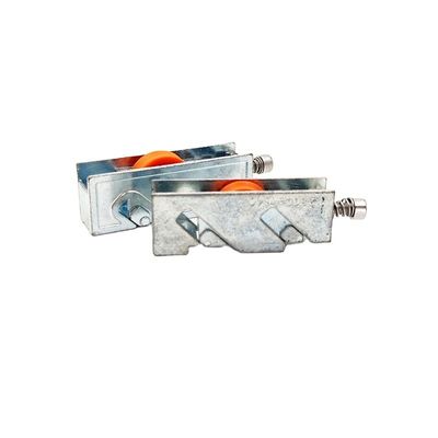 Σύγχρονο στυλ Ζινκ Σύνθεμα επικαλυμμένο ρουλεμάνιο χάλυβα 686zz U-τύπου οδηγός τροχαλία φορτίο 20kg