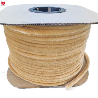 CLJ Μαύρη Χρονοδιάγραμμα Τρίχωμα Mohair για ανθεκτικό στη σκόνη ανθεκτικό σε έντομα ανθεκτικό στον ήχο λειτουργία 3-25mm ύψος στοίβας και 3-50mm πλάτος