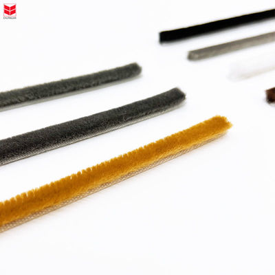 Υλικό PP CLJ F20 Τυποποιητικό παράθυρο Χρονική λωρίδα για συρόμενη πόρτα 4.8 * 9MM Κύκλος σφραγίδας γυάλινης πόρτας Υψόμετρο 3-25mm / πλάτος 3-50mm