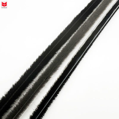 Υλικό PP CLJ F20 Τυποποιητικό παράθυρο Χρονική λωρίδα για συρόμενη πόρτα 4.8 * 9MM Κύκλος σφραγίδας γυάλινης πόρτας Υψόμετρο 3-25mm / πλάτος 3-50mm