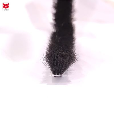 CLJ Woven Brush Seal Wool Pile Weather Strip For Pet Door Seal Με ευθεία γούνα διαμέρισμα