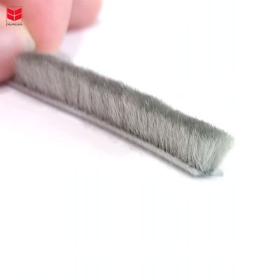 CLJ Woven Brush Seal Wool Pile Weather Strip For Pet Door Seal Με ευθεία γούνα διαμέρισμα