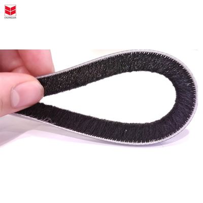 CLJ Woven Brush Seal Wool Pile Weather Strip For Pet Door Seal Με ευθεία γούνα διαμέρισμα