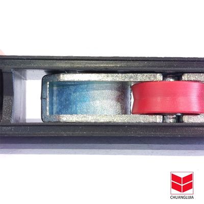 Στρογγυλοί πόρτες και παράθυρα από ανοξείδωτο χάλυβα για συρόμενες πόρτες από κράμα αλουμινίου