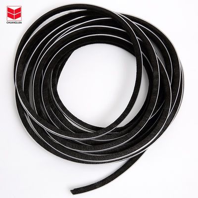 Αδιάβροχο Silicone Wool Pile Χρονικές ταινίες Σφραγιστική ταινία για πόρτες και παράθυρα λειτουργία