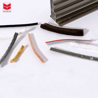 Αδιάβροχο Silicone Wool Pile Χρονικές ταινίες Σφραγιστική ταινία για πόρτες και παράθυρα λειτουργία