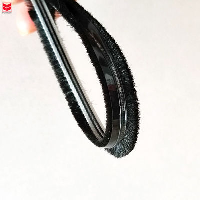 3-50mm πλάτος πτερύγια μαλλί στο παράθυρο υφασμένη σφραγίδα ταινία βούρτσας στοίβας καιρικής ταινίας με 3-25mm ύψος στοίβας και σύγχρονο σχεδιασμό