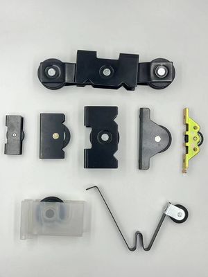 Ρολάντες συρόμενων θυρών με ρουλάντες παραθύρων με προσαρμοσμένα χρώματα