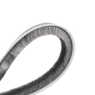 3-25mm ύψος στοίβας Αλουμίνιο πόρτα και παράθυρο Σιλικόνη μαλλί στοίβας καιρικής ζώνης για διαμερίσματα