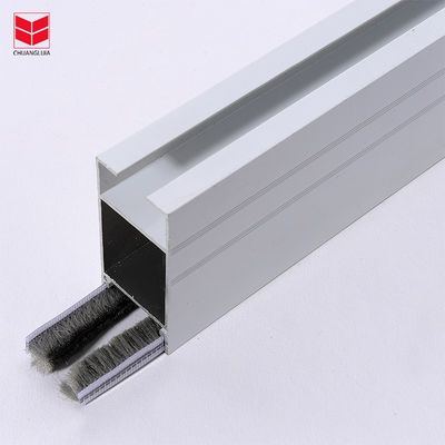 3-50mm πλάτος Στρίβοντας πόρτα Slot Wool Αλουμίνιο κράμα Strip Brush Weather Stripping για σε μαύρο / γκρι / καφέ / λευκό / ΑΛΛΑ