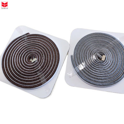 100% PP Wool Pile Aluminum Window Weather Strip για παράθυρα και πόρτες Χρώματα Μαύρο/Γκρι/Μαύρο/Λευκό/Άλλα