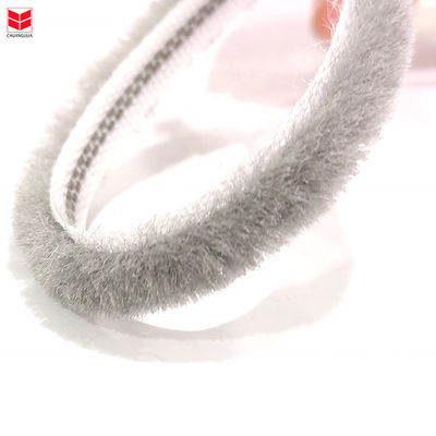 Σύγχρονη ελαφριά υφασμένη βούρτσα στοίβας καιρικά αποσπάσματα για συρόμενες πόρτες