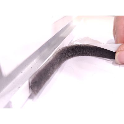 3-25mm ύψος στοίβας γκρι μαύρο Custom Wool στοίβας πόρτα και παράθυρο καιρική λωρίδα αυτο με και ISO9001 2008 πιστοποίηση