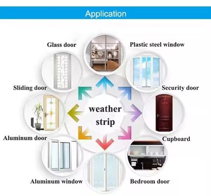 Σύγχρονο σχεδιασμό Ατρόμητη σκόνη Ατρόμητη αιολική στοίβα Χρονική λωρίδα για πόρτα και παράθυρο Εύκολη συντήρηση